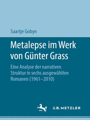 cover image of Metalepse im Werk von Günter Grass